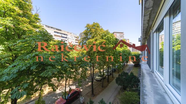 Stan, Dvosoban, Izdavanje, 60m2, Blok 21, Novi Beograd, Bulevar Mihajla Pupina