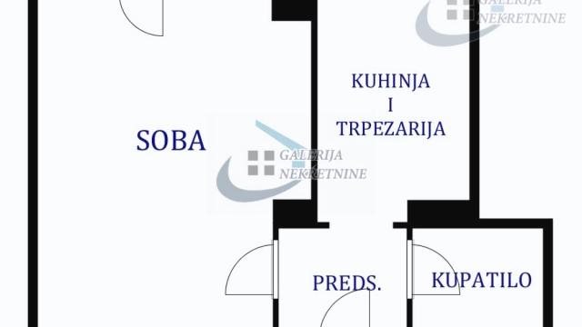 Stan, Jednosoban, Prodaja, 31m2, Autokomanda, Voždovac, Ranka Tajsića