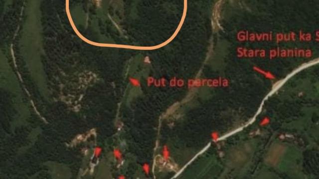 Plac, Prodaja, m2, Crni Vrh, Okolno mesto, Crni Vrh
