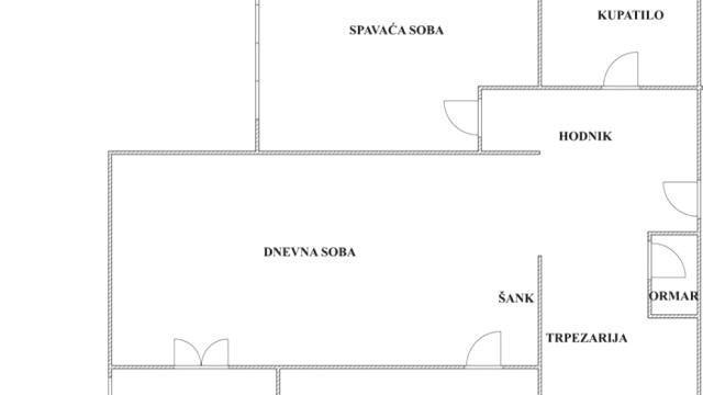 Stan, Dvoiposoban, Prodaja, 64m2, Blok 30 (B92), Novi Beograd, Bulevar Mihajla Pupina