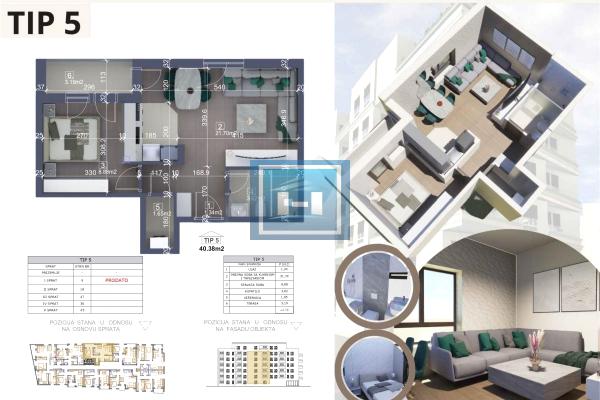 prodaja, stanova,
centar-grad-cuprija, 913603, jednoiposoban