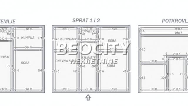 Kuća, Prodaja, 300m2, Mirijevo, Zvezdara, Vladislava Bajčevića