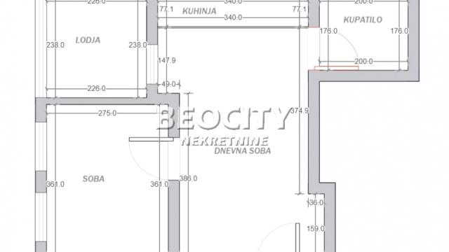 Stan, Dvosoban, Prodaja, 40m2, Makiš, Čukarica, Vodovodska 2. deo