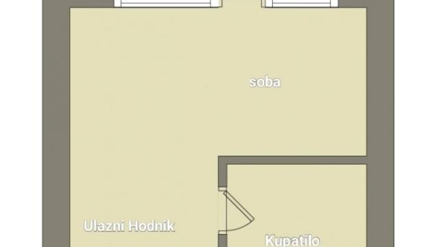Stan, Garsonjera, Prodaja, 27m2, Beograd na vodi, Savski venac, Hercegovačka