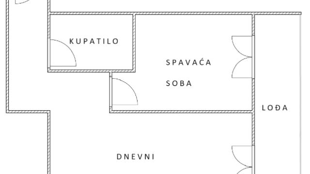 Stan, Dvosoban, Prodaja, 56m2, Hadžipopovac, Palilula, Primorska