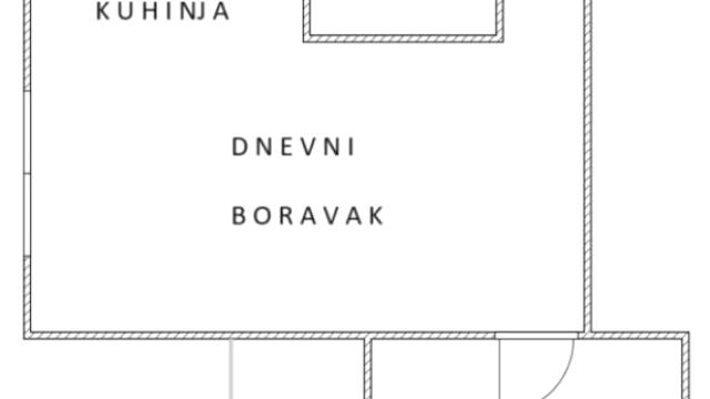 Stan, Jednosoban, Prodaja, 38m2, Hadžipopovac, Palilula, Primorska