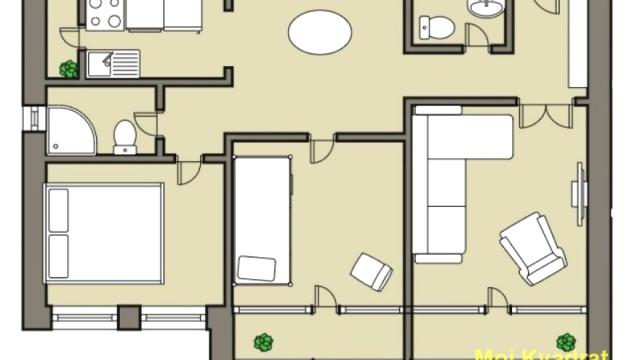 Stan, Trosoban, Prodaja, 106m2, Blok 70a, Novi Beograd, Omladinskih brigada