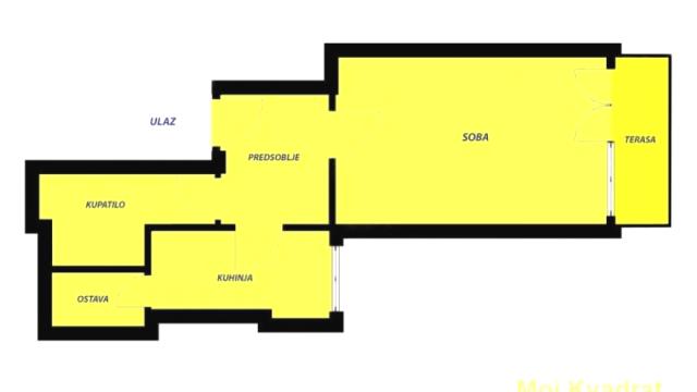 Stan, Jednosoban, Prodaja, 33m2, Trg Republike, Stari grad, Makedonska