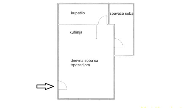 Stan, Jednoiposoban, Prodaja, 32m2, Mirijevo, Zvezdara, Šejkina