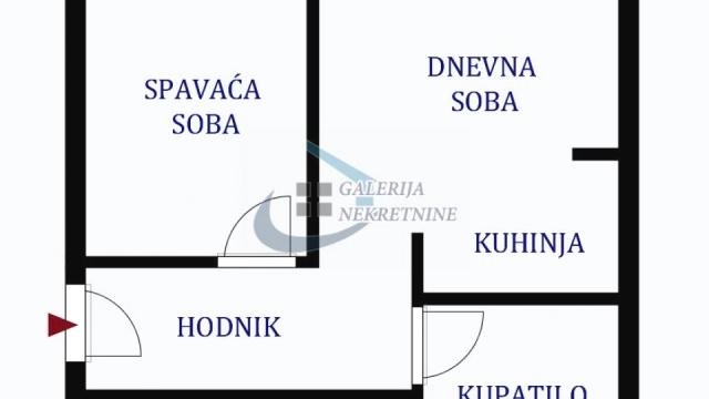 Stan, Dvosoban, Prodaja, 38m2, Djeram pijaca, Zvezdara, Preševska