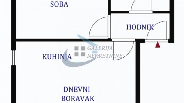 Stan, Jednoiposoban, Prodaja, 35m2, Severni bulevar, Zvezdara, Bore Prodanovića