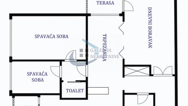 Stan, Dvoiposoban, Prodaja, 79m2, Medaković 3, Voždovac, Borivoja Stevanovića