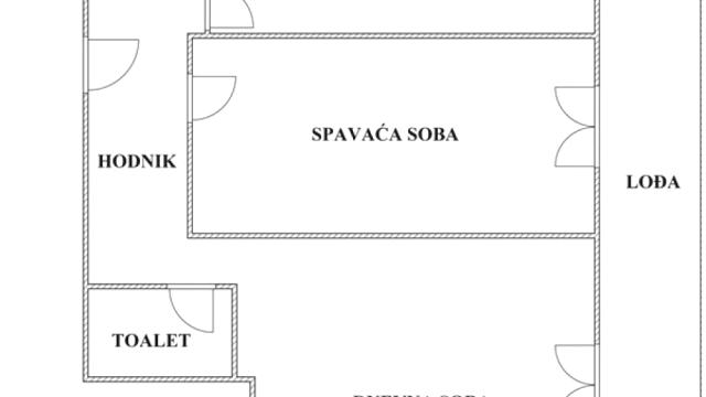 Stan, Trosoban, Prodaja, 65m2, Hadžipopovac, Palilula, Primorska