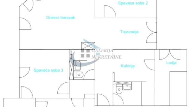 Stan, Troiposoban, Prodaja, 83m2, Vidikovac, Rakovica, Vidikovački venac