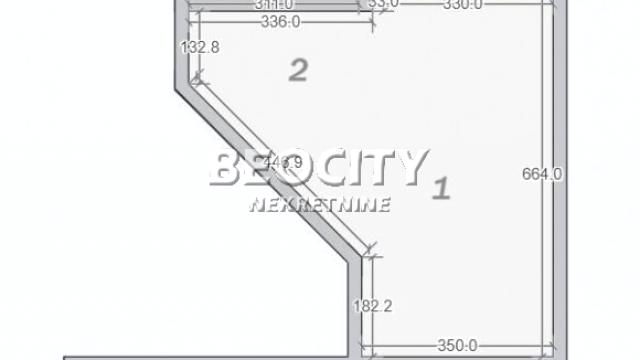 Poslovni prostor, Jednosoban, Prodaja, 77m2, YUBC, Novi Beograd, Bulevar Mihajla Pupina