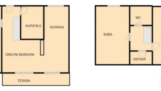Stan, četvorosoban, Prodaja, 79m2, Centar, Savski venac, Risanska