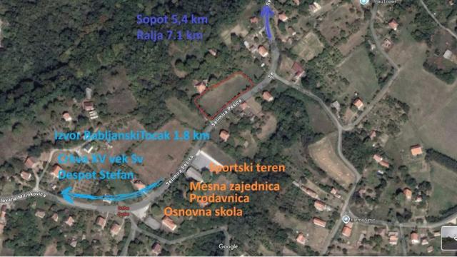 Plac, Prodaja, m2, Babe, Sopot, Selimira Pesica 1