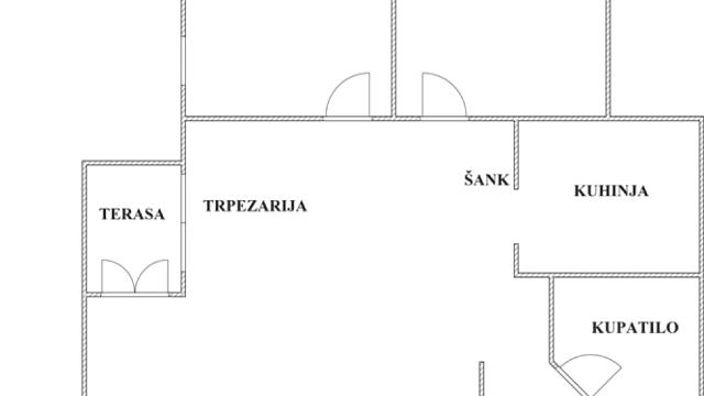 Stan, Dvoiposoban, Prodaja, 45m2, Bele vode, Čukarica, Braće Vučković