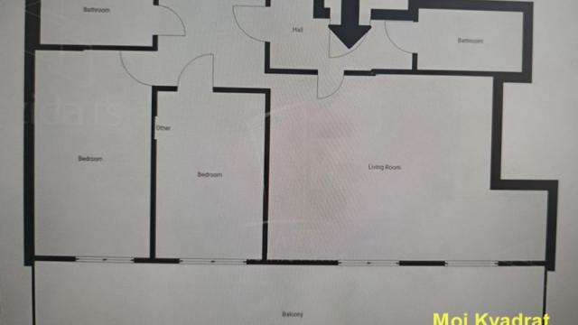 Stan, Trosoban, Prodaja, 88m2, Naselje Stepa Stepanović, Voždovac, Generala Štefanika