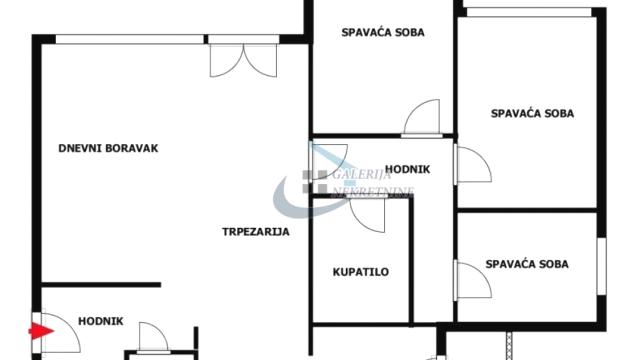 Stan, četvorosoban, Prodaja, 95m2, Novo Skojevsko naselje, Rakovica, Luke Vojvodića