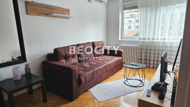 Stan, Dvosoban, Izdavanje, 40m2, Dorćol, Stari grad, Strahinjića Bana
