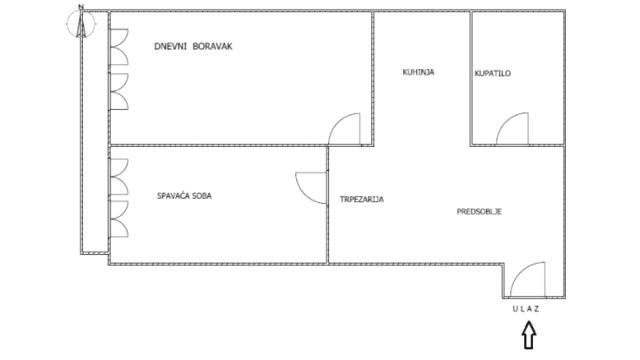 Stan, Jednoiposoban, Prodaja, 40m2, Južni bulevar, Vračar, Južni bulevar