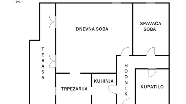 Stan, Dvosoban, Prodaja, 58m2, Karaburma, Palilula, Salvadora Aljendea