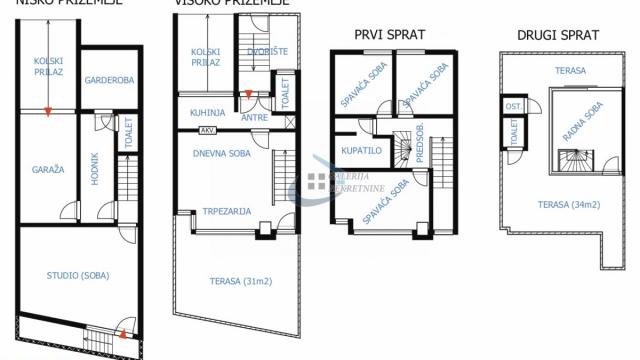 Stan, Prodaja, 170m2, Dedinje, Savski venac, Omladinska