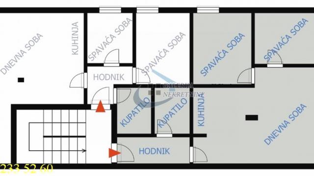 Stan, Prodaja, 102m2, Čubura, Vračar, Cerska