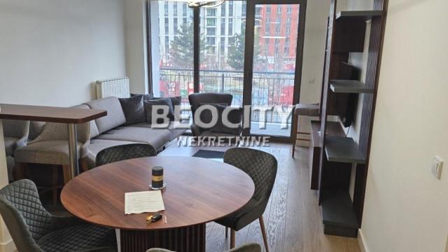 Stan, Dvosoban, Izdavanje, 54m2, Beograd na vodi, Savski venac, Bulevar Vudroa Vilsona