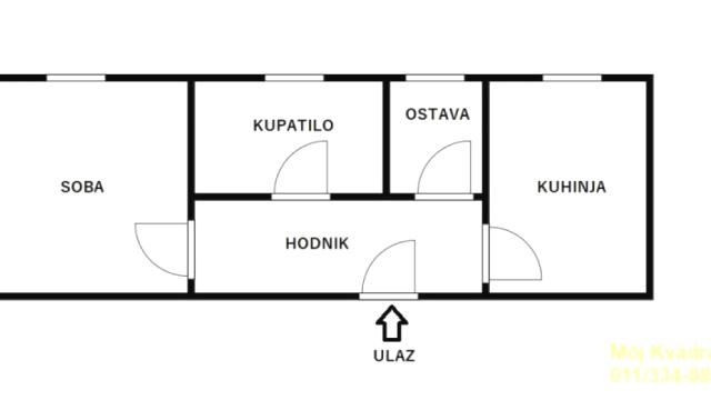 Stan, Jednosoban, Prodaja, 41m2, Palilulska pijaca, Palilula, Dr Dragoslava Popovića