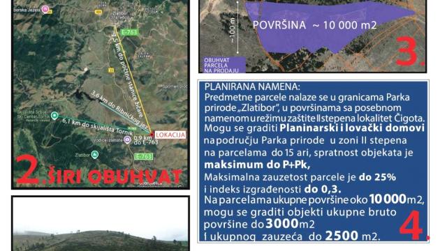 Plac, Prodaja, m2, Čigota, Planina, Cigota