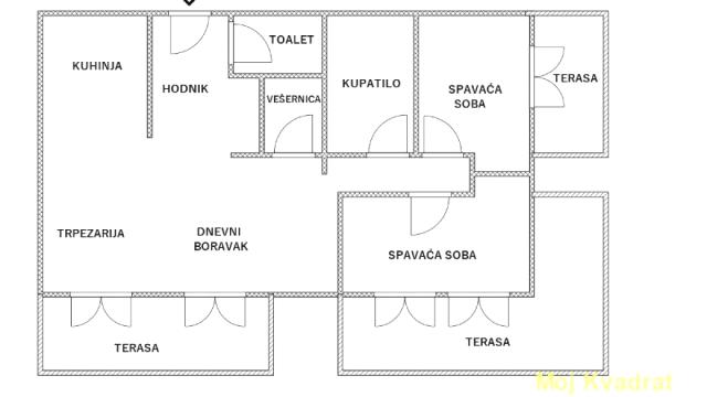 Stan, Trosoban, Prodaja, 95m2, Stari Banovci, Okolno mesto, Pere Čodanovića