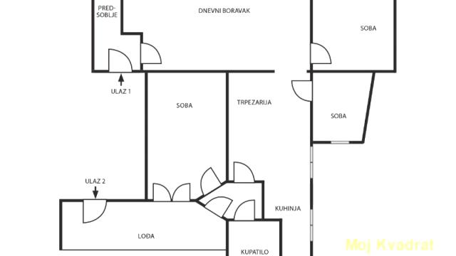 Stan, Trosoban, Prodaja, 88m2, Terazije, Stari grad, Nušićeva