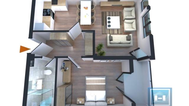 Stan, Dvosoban, Prodaja, 60m2, Centar, Gradska lokacija, Jagodina