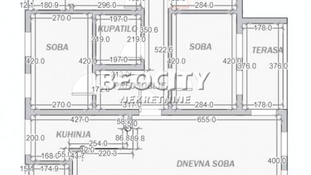 Stan, Petosoban, Prodaja, 123m2, Arena, Novi Beograd, Bulevar Zorana Đinđića