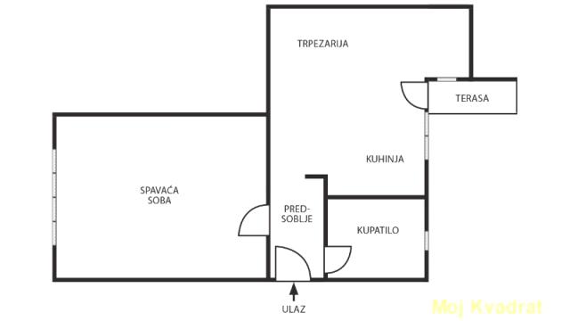 Stan, Jednoiposoban, Prodaja, 48m2, Skadarlija, Stari grad, Cetinjska