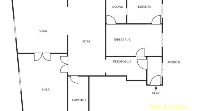 Stan, Trosoban, Izdavanje, 92m2, Neimar, Vračar, Internacionalnih brigada