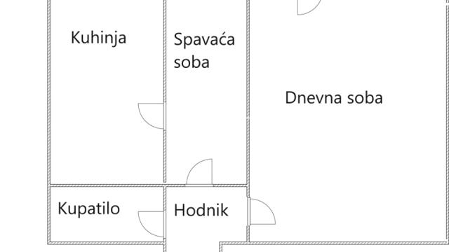 Stan, Jednoiposoban, Prodaja, 47m2, Filmski grad, Čukarica, Miloja Zakića