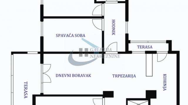 Stan, Troiposoban, Prodaja, 78m2, Cerak, Čukarica, Šavnička
