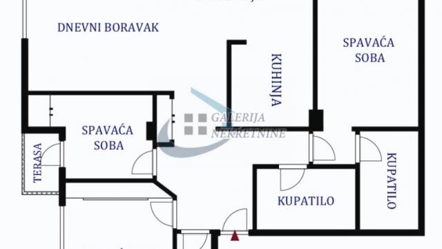 Stan, četvorosoban, Prodaja, 97m2, Hram svetog Save, Vračar, Svetozara Gligorića