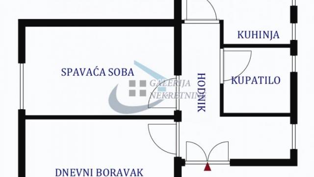 Stan, Dvosoban, Prodaja, 45m2, Tašmajdan, Palilula, Dalmatinska