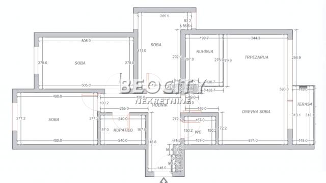 Stan, četvorosoban, Prodaja, 86m2, Banjica, Voždovac, Porodice Trajković