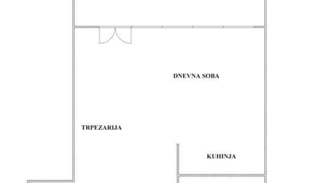 Stan, Jednosoban, Prodaja, 45m2, Bulbulder, Zvezdara, Dimitrija Tucovića