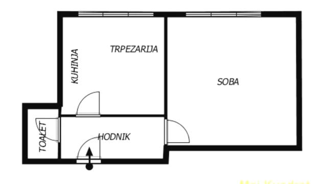 Stan, Jednosoban, Prodaja, 30m2, Tašmajdan, Palilula, Ilije Garašanina