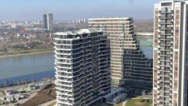 Stan, Dvosoban, Izdavanje, 56m2, Beograd na vodi, Savski venac, Bulevar Vudroa Vilsona