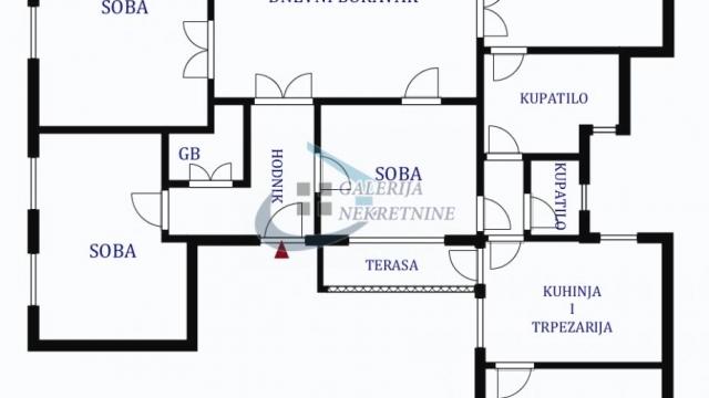 Stan, Prodaja, 130m2, Centar, Stari grad, Strahinjića Bana