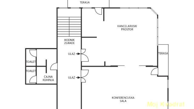 Poslovni prostor, Dvosoban, Prodaja, 105m2, Palilulska pijaca, Palilula, 27. marta