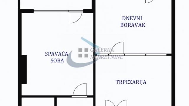 Stan, Dvoiposoban, Prodaja, 73m2, Centar, Stari grad, Brankova