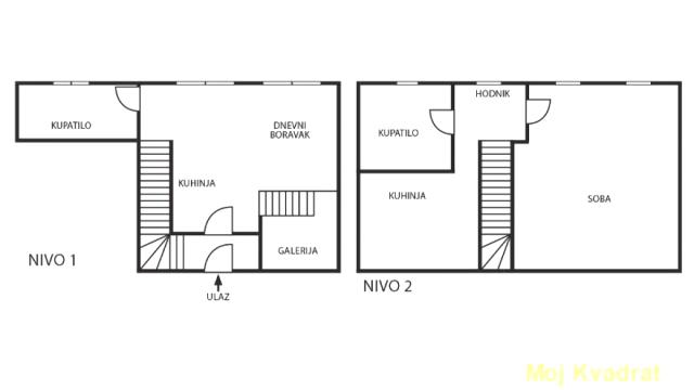 Stan, četvorosoban, Prodaja, 90m2, Donji grad, Zemun, Gospodska
